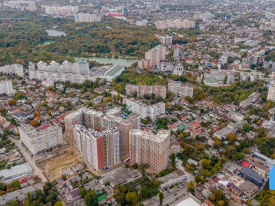 Apartament cu 2 camere, variantă albă, SkyHouse, Dimineții. 