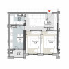 Apartament cu 2 camere și living, 70.53 mp — Colina Verde Residence 3 thumb 4