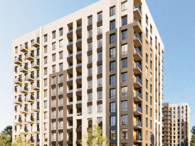 Apartament cu 2 camere  în MRK Residence, Durlești