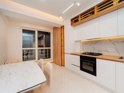Apartament cu 1 cameră + living în bloc nou, Botanica, Ghica Vodă.
