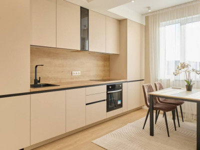 Apartament cu 2 camere de vanzare, bloc nou, Buiucani, Ion Luca Caragiale.