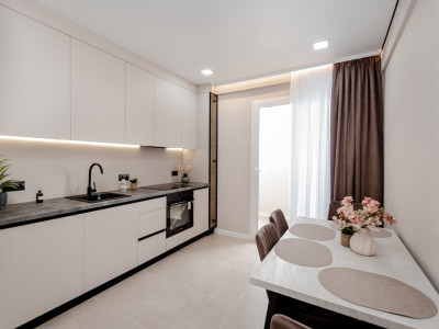 Apartament cu 2 camere + living, Botanica, Grenoble.