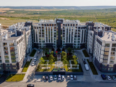 Apartment cu 1 cameră și living. Durlești, bloc nou. Euroreparație